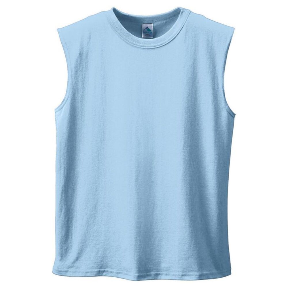 ANNE KLEIN Womens Blue Sleeveless Crew Neck Tank Top S